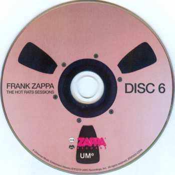 6CD/Caja Frank Zappa: The Hot Rats Sessions DLX | LTD