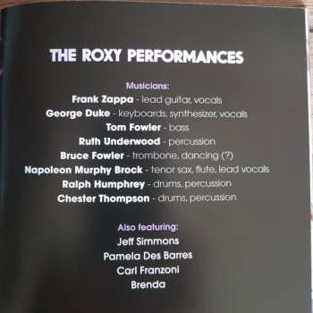 7CD/Caja Frank Zappa: The Roxy Performances