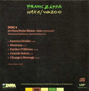 4CD/Caja/Blu-ray Frank Zappa: Waka/Wazoo DLX
