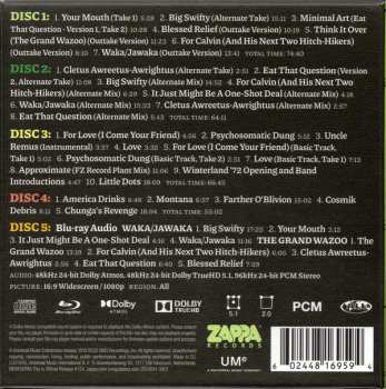4CD/Caja/Blu-ray Frank Zappa: Waka/Wazoo DLX