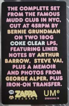 2LP Frank Zappa: Zappa '80 Mudd Club CLR | LTD