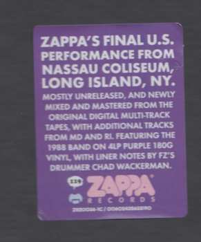 4LP/Caja Frank Zappa: Zappa '88: The Last U.S. Show CLR | LTD