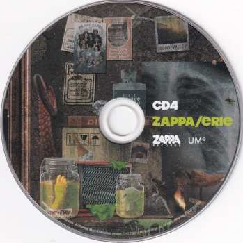 6CD/Caja Frank Zappa: Zappa/Erie LTD