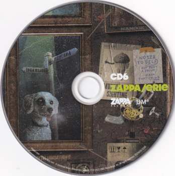 6CD/Caja Frank Zappa: Zappa/Erie LTD
