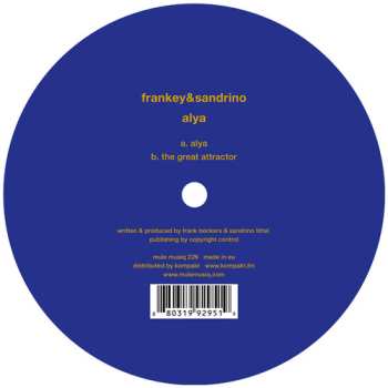 LP Frankey & Sandrino: Alya