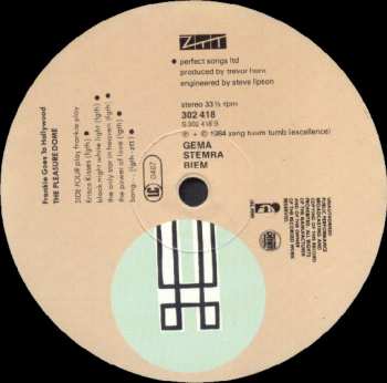 2LP Frankie Goes To Hollywood: Welcome To The Pleasuredome