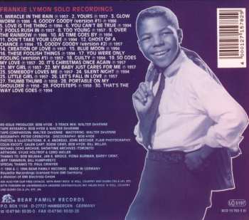 5CD/Caja Frankie Lymon & The Teenagers: Complete Recordings