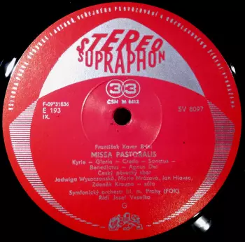 Missa Pastoralis / Vánoční Muzika