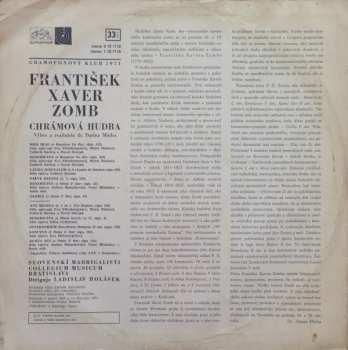 LP František Xaver Zomb: Chrámová Hudba