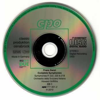 2CD Howard Griffiths: Complete Symphonies