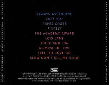 CD Franz Ferdinand: Always Ascending