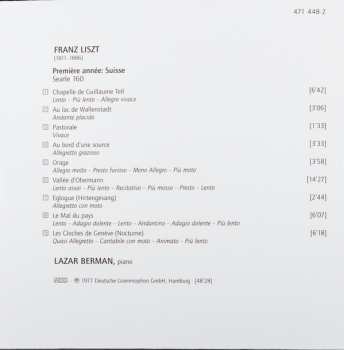 3CD/Caja Franz Liszt: Années De Pèlerinage - Complete Recording