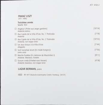 3CD/Caja Franz Liszt: Années De Pèlerinage - Complete Recording