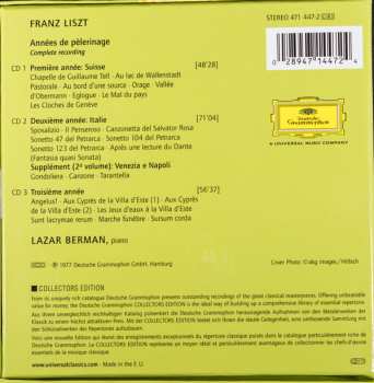 3CD/Caja Franz Liszt: Années De Pèlerinage - Complete Recording