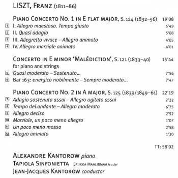 SACD Franz Liszt: Piano Concertos - Malédiction