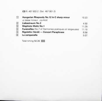 9CD/Caja Franz Liszt: Piano Works = Œuvres Pour Piano = Klavierwerke