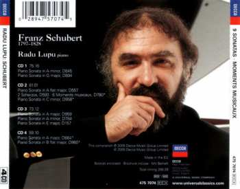 4CD Franz Schubert: 9 Piano Sonatas, Moments Musicaux