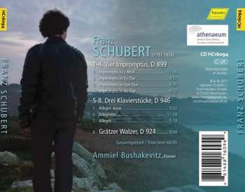 CD Franz Schubert: Impromptus & Klavierstücke