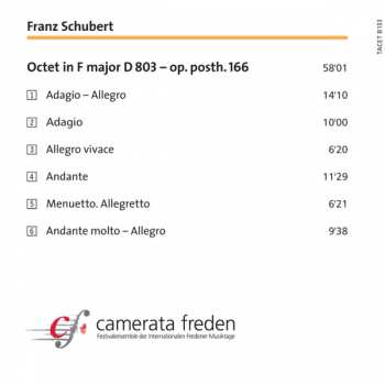DVD Franz Schubert: Octet In F Major D 803