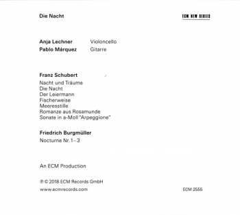 CD Franz Schubert: Die Nacht