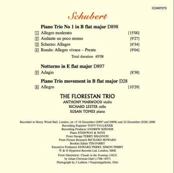 CD Franz Schubert: Piano Trio In B Flat, D898