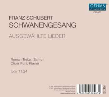 CD Franz Schubert: Schwanengesang