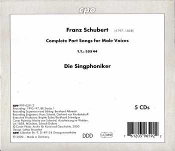 5CD/Caja Franz Schubert: Singphonic Schubert (Complete Edition )