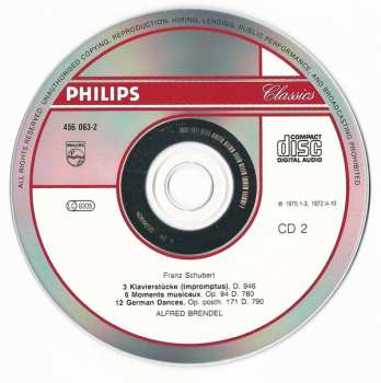 2CD Franz Schubert: The Complete Impromptus - Moments Musicaux