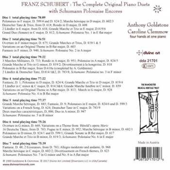 7CD/Caja Franz Schubert: The Complete Original Piano Duets