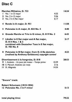 7CD/Caja Franz Schubert: The Complete Original Piano Duets
