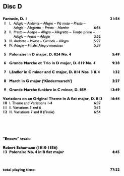 7CD/Caja Franz Schubert: The Complete Original Piano Duets