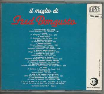 CD Fred Bongusto: Il Meglio Di Fred Bongusto