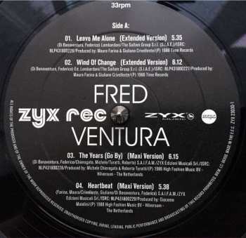 LP Fred Ventura: Greatest Hits & Remixes