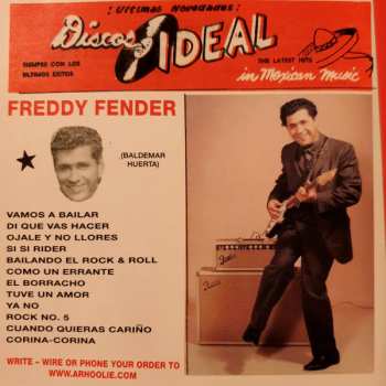 CD Freddy Fender: Interpreta El Rock!