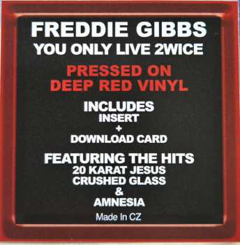 LP Freddie Gibbs: You Only Live 2wice CLR | LTD