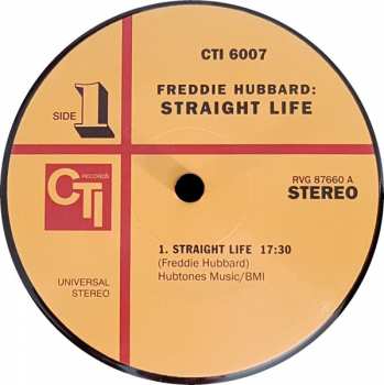 LP Freddie Hubbard: Straight Life LTD