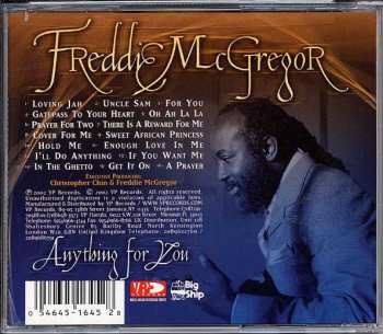 CD Freddie McGregor: Anything For You