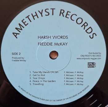 LP Freddie McKay: Harsh Words