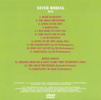 3CD/DVD/Caja/Blu-ray Freddie Mercury: Never Boring LTD