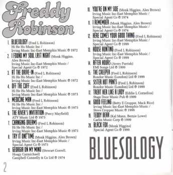 CD Freddie Robinson: Bluesology