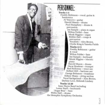 CD Freddie Robinson: Bluesology