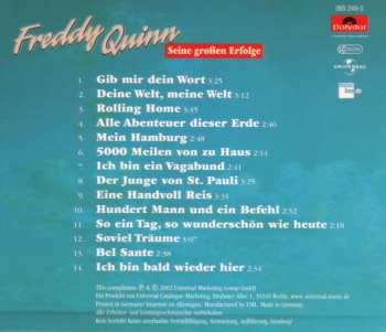 3CD/Caja Freddy Quinn: Seine Großen Erfolge