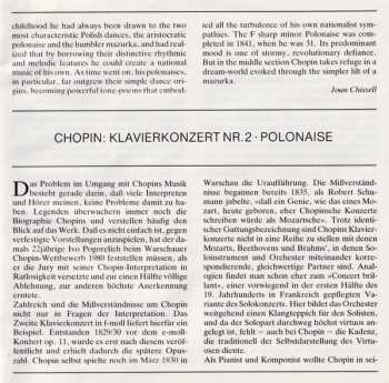 CD Frédéric Chopin: Piano Concerto = Klavierkonzert = Concerto Pour Piano No. 2 ∙ Polonaise Op. 44