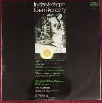 2LP Frédéric Chopin: Klavírní Koncerty
