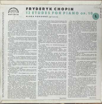 EP Frédéric Chopin: 12 Etudes For Piano I., Op. 10 