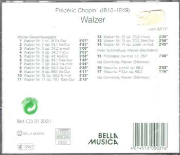 CD Frédéric Chopin: Frédéric Chopin (1810-1849)  Walzer
