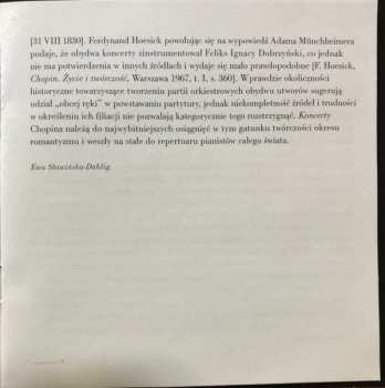 CD Frédéric Chopin: Piano Concertos 1 & 2