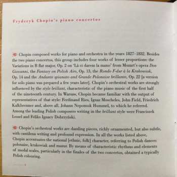 CD Frédéric Chopin: Piano Concertos 1 & 2