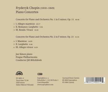 CD Frédéric Chopin: Piano Concertos