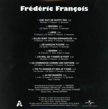 9CD/Caja Frédéric François: L'intégrale Des Albums Originaux 1984-1992